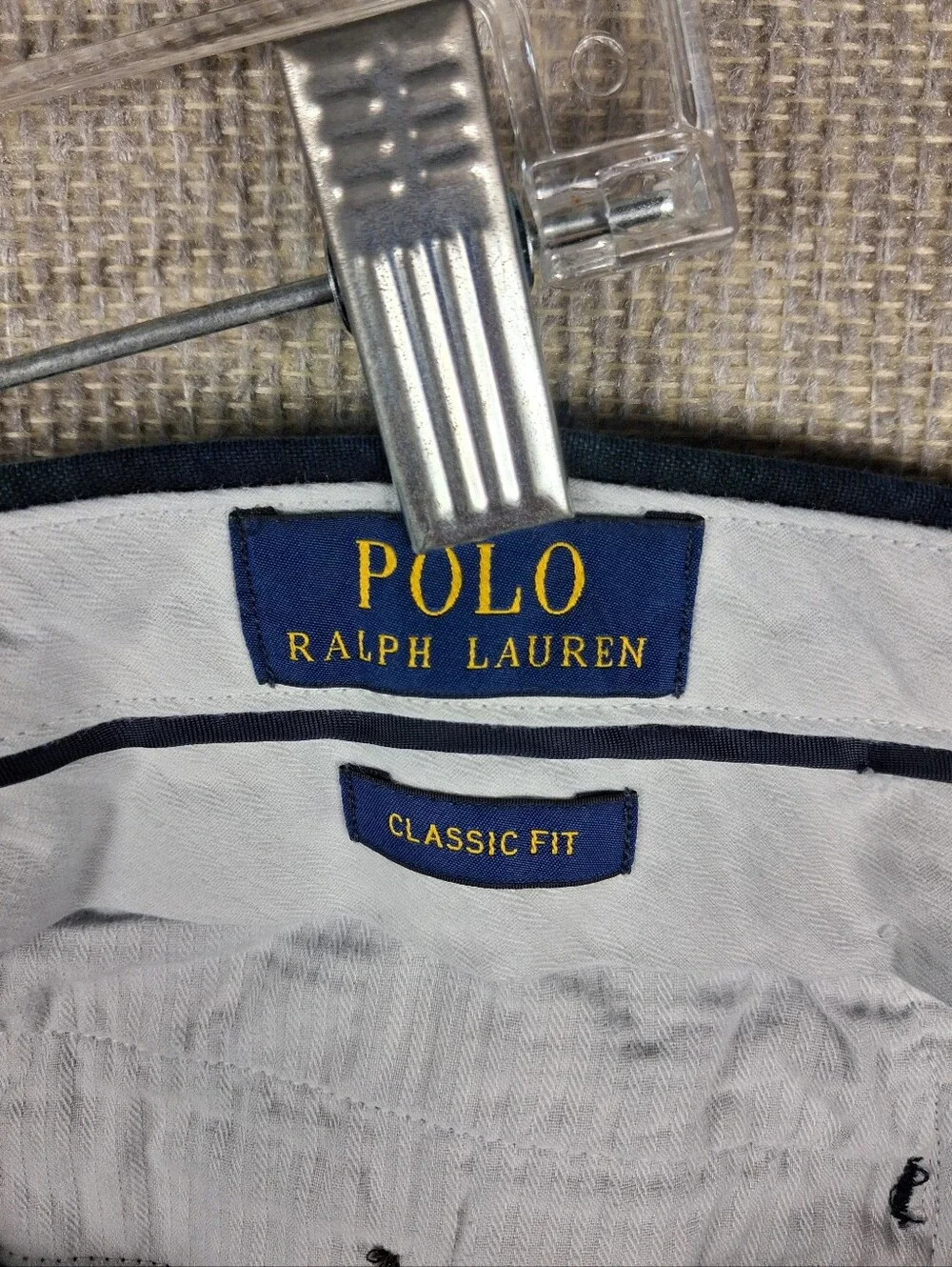 Polo Ralph Lauren Blackwatch Tartan Chino Shorts Men 42 Navy Green Plaid Classic